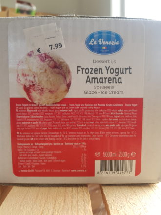 Yoghurt Bosvruchten ijs 5 liter - Afbeelding 4