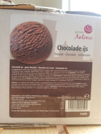 Chocolade ijs 5 liter - Afbeelding 4