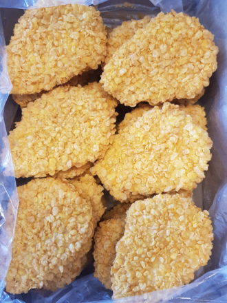 Kip krokant schnitzel 30x100 gram