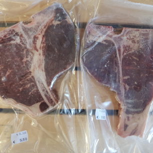 T-Bone rund 300 gram. voorlopig niet voorradig