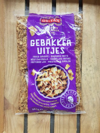 Gebakken Krokante Uitjes.
